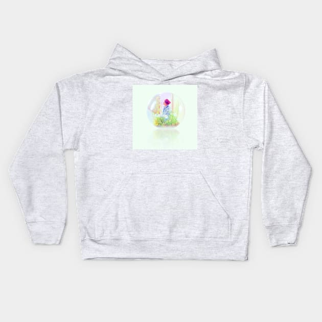 SUGA - LOVE YOURSELF 結 ANSWER Kids Hoodie by clairelions